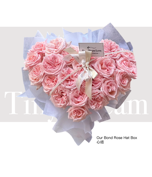 Our Bond Rose Hat Box 心结