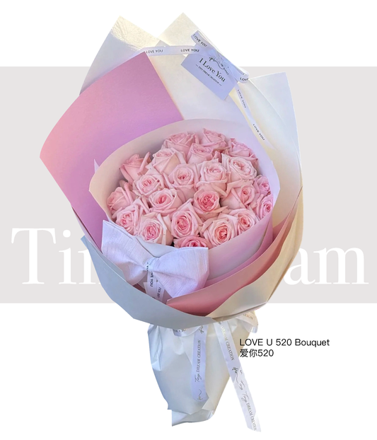 LOVE U 520 Bouquet 爱你520